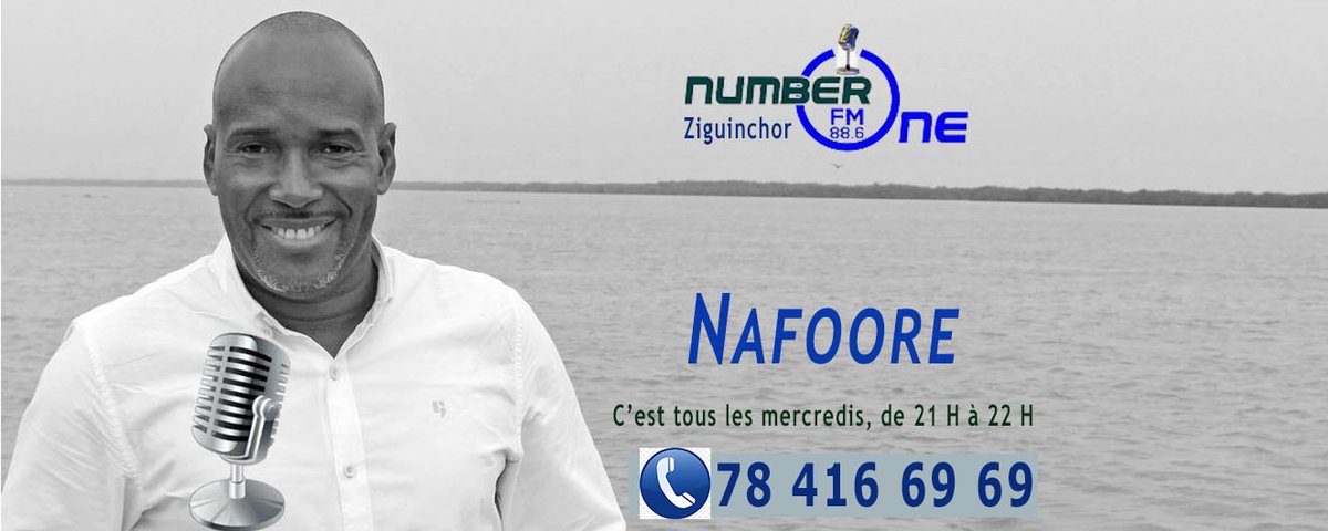 ballamine's tweet image. #Nafoore, votre émission Pularophone sur @Number_One_Fm, 88.6 Ziguinchor, c'est ce mercredi.