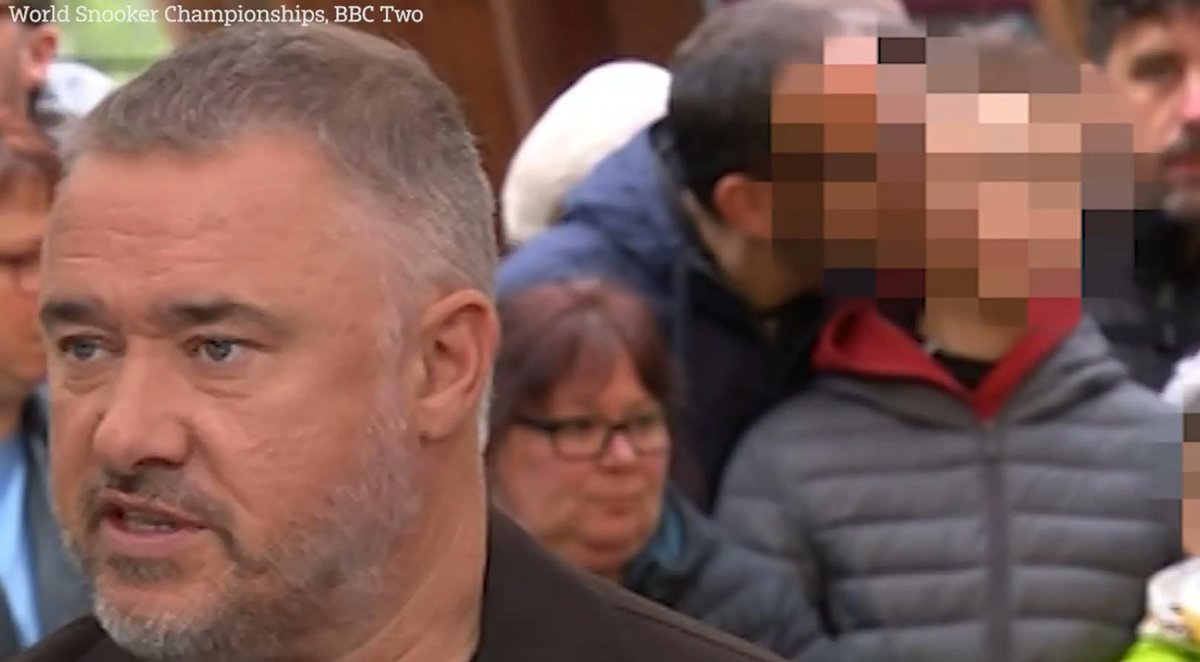 Police issue update on viral video of man 'nibbling boy's ear' at World Snooker Championship sickchirpse.com/police-issue-u…