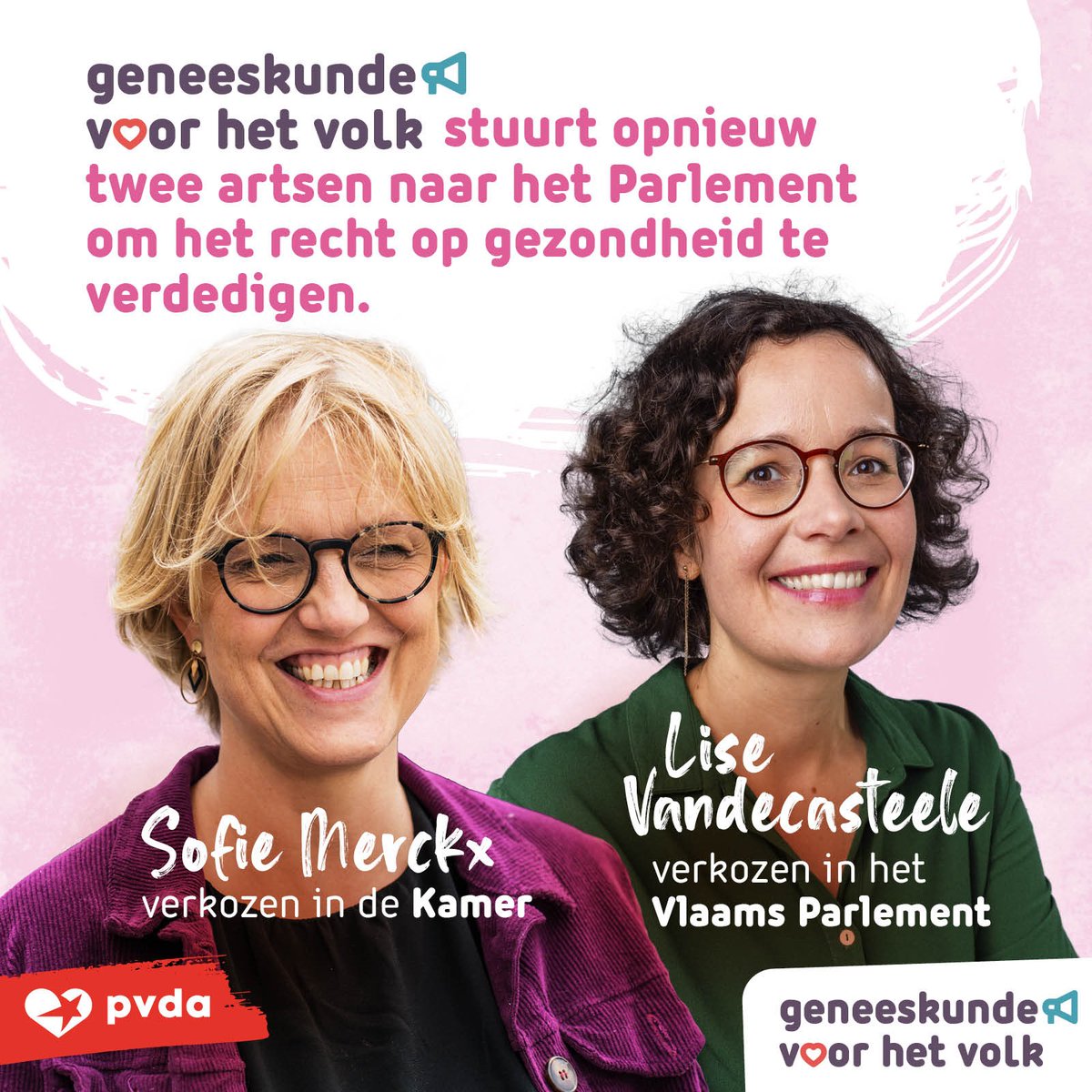 Proficiat <a href="/SofieMerckx/">Sofie Merckx</a>  &amp; <a href="/LiseVDC/">Lise Vandecasteele</a>  👏✨🥳