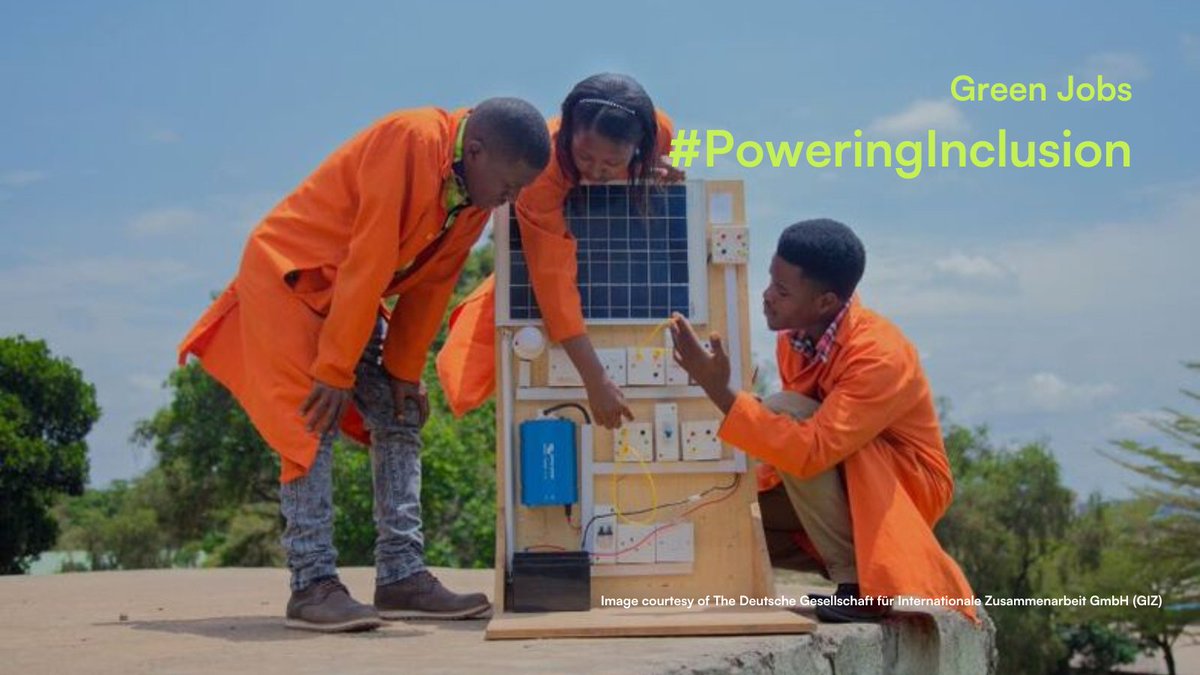 EforA_Coalition's tweet photo. Equipping young people - especially women - in the workforce with the skills to operate off-grid energy solutions is essential to achieve a just energy transition. Discover how @giz_gmbh is promoting green skills development in Uganda: https://t.co/AzXWYhPKA7
#PoweringInclusion https://t.co/o57aL0FKfn