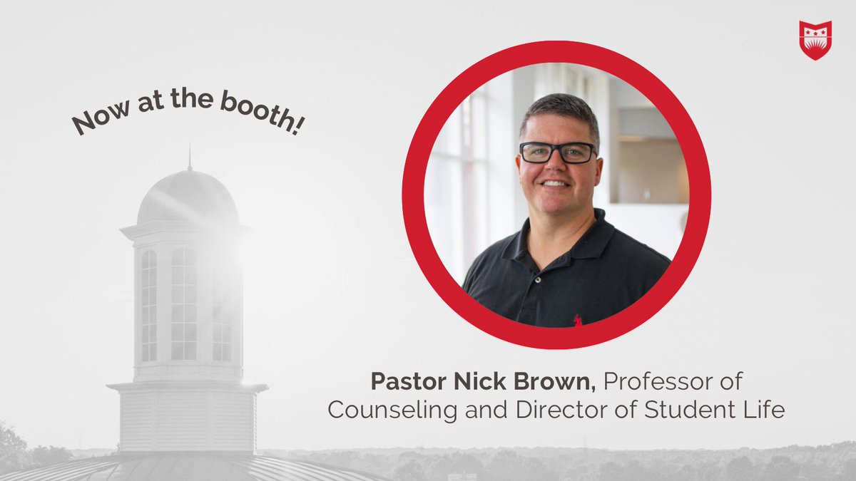 MABTS's tweet photo. Interested in biblical counseling? Stop by the booth today to chat with Mid-America counseling professor Pastor Nick Brown!
#sbc24 #midamerica #mabts #cama #biblicalcounseling #acbc #acbctrainingcenter #lighttheway #reachinghigher https://t.co/bqjYVY0OY9