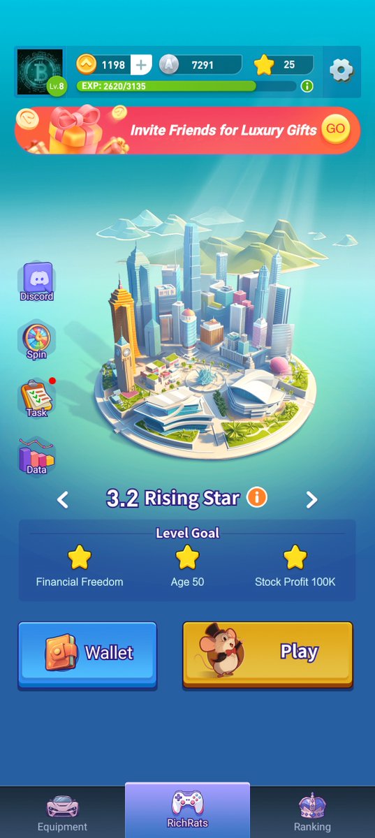 🌟 Exciting Updates Coming to RichRats! 🎮

🎯 Level Goal Overhaul: New goal offering a richer and more engaging wealth-building experience. Dive into new challenges with our latest enhancements!

⏳ Progress Retention: Current level progress will be temporarily preserved until