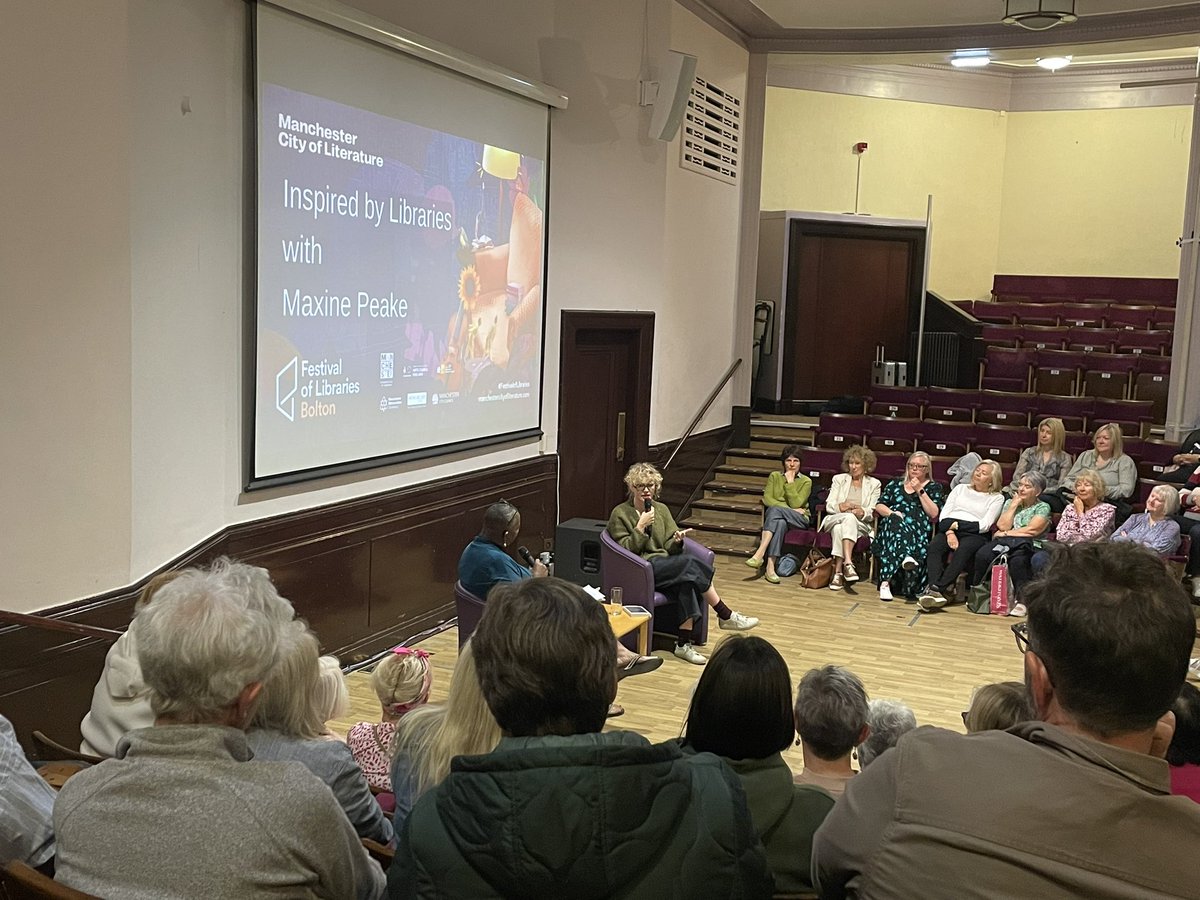 Manchester City of Literature (@mcrcityoflit) on Twitter photo āWithout <a href="/BoltonLMS/">Libs and Museums</a> Iād never have read books, never heard tapes, this library opened up another world. You could experiment and nothing was wasted because it was right there, you could explore!ā - Maxine Peake
#FestivalofLibraries āWithout <a href="/BoltonLMS/">Libs and Museums</a> Iād never have read books, never heard tapes, this library opened up another world. You could experiment and nothing was wasted because it was right there, you could explore!ā - Maxine Peake
#FestivalofLibraries