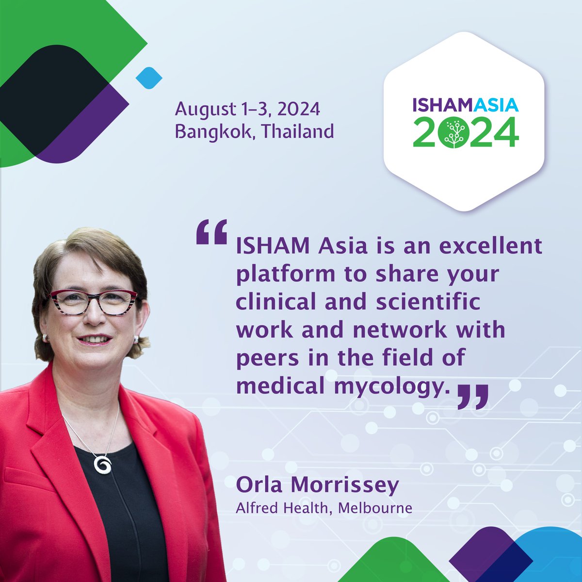 Asia Fungal Working Group (AFWG) (@afwgonline) on Twitter photo See what Orla Morrissey (<a href="/OrlaMorris61218/">Orla Morrissey</a>) has to say about the #ISHAMAsia Congress—Advances in Medical Mycology from Laboratory to Clinic!
Register now: bit.ly/3yZ61qS.
#medicalmycology #thinkfungus #infectiousdiseases #microbiology See what Orla Morrissey (<a href="/OrlaMorris61218/">Orla Morrissey</a>) has to say about the #ISHAMAsia Congress—Advances in Medical Mycology from Laboratory to Clinic!
Register now: bit.ly/3yZ61qS.
#medicalmycology #thinkfungus #infectiousdiseases #microbiology