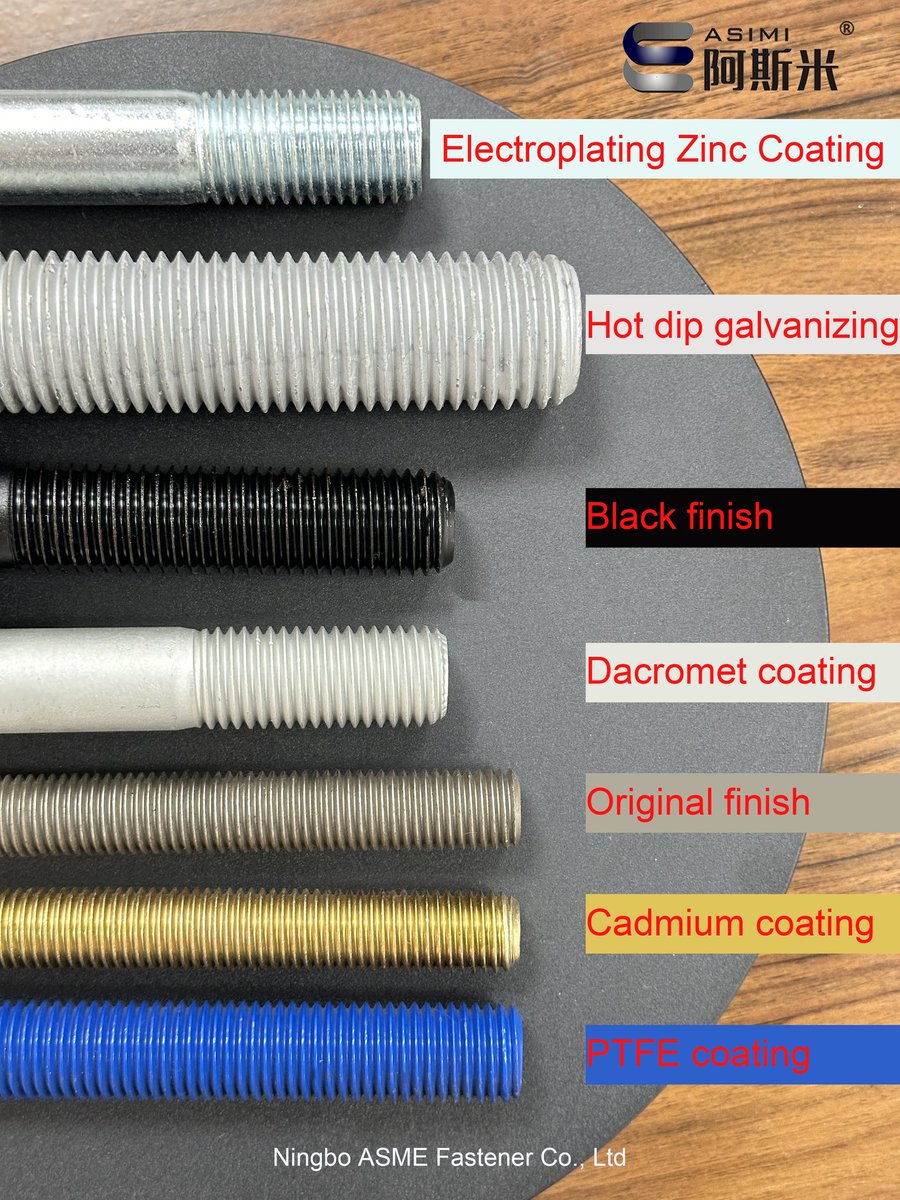 nbasmefastener's tweet image. Several coatings for threaded products.
​There&apos;s always something to be learned.
#fasteners #threadedrod #threadedbar #studbolt #hexbolt #hexnut #oilandgas #pipefittings #thread