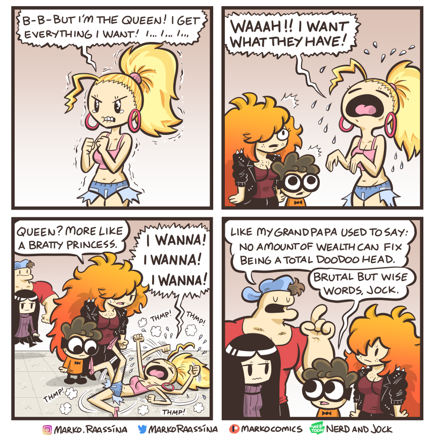 MarkoRaassina's tweet photo. Nerd and Jock 251 https://t.co/1vY8LgO43U