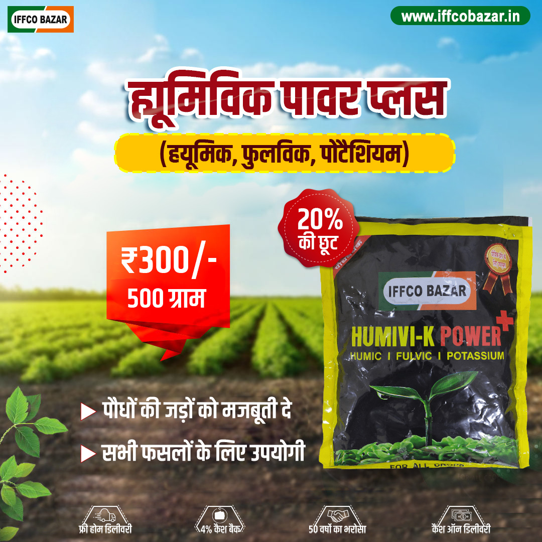 🏡घर बैठे पाएं मुफ्त डिलीवरी और साथ ही 4% कैशबैक। आज ही ऑर्डर करें।
☎ टोल फ्री नंबर: 1800 103 1967
📱 व्हाट्सएप चैटबॉट: 9311 908 908
💬व्हाट्सएप चैनल: https://bit.ly/3tP4kdp
👉इफको बाज़ार मोबाइल ऐप डाउनलोड करें
📲 गूगल प्ले स्टोर: https://bit.ly/3T4EBUW
📲 ऐप स्टोर: http://bit.ly/3VmW6kM
#FreeHomeDelivery 🏡 #IFFCOBAZAR #humivikpowerplus #CropCare