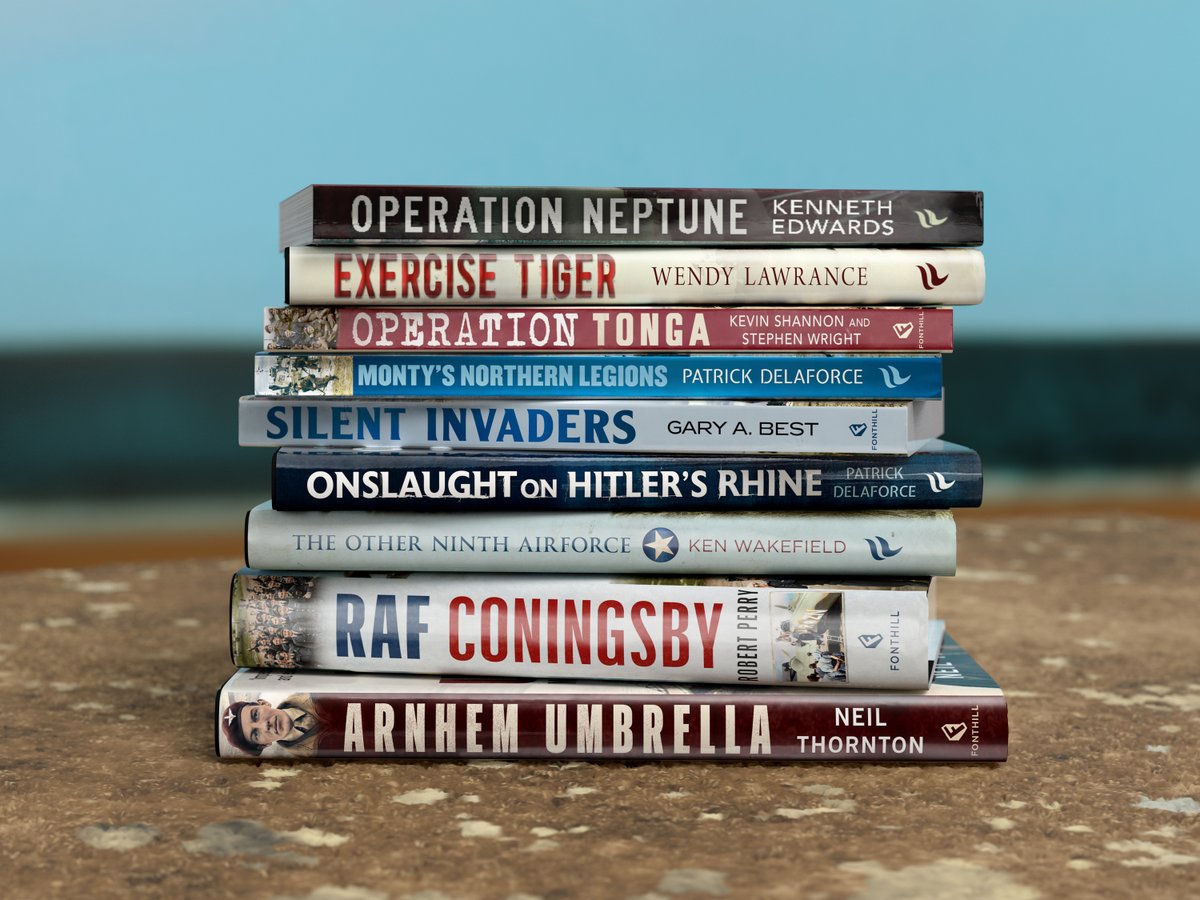 FonthillMedia's tweet photo. D-DAY 80 - To mark the anniversary we have curated a selection of some amazing books
๐๐ผ https://t.co/JgaCaztQOG
#DDAY80 #DDay #DDay80thanniversary #books #ddaybooks #militaryhistory #normandylandings #operationtonga #OperationNeptune #operationoverlord #history #ww2 https://t.co/9AyrB08cpD