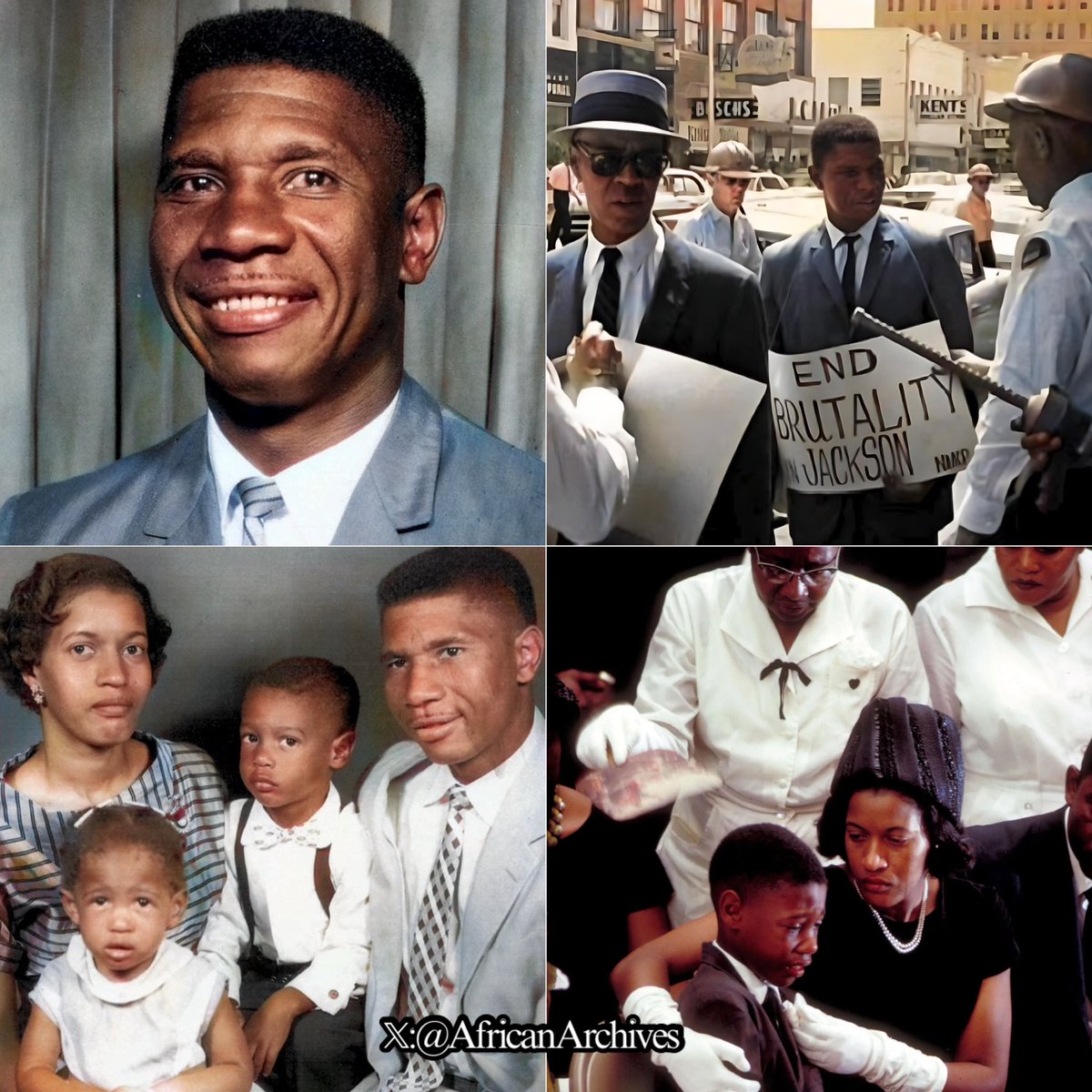 61 years ago today, civil rights activist Medgar Evers was assassinated. His murderer was convicted 30 years later. 

June 12, 1963: Medgar Evers is assassinated. He was 37.
Evers pulled into his driveway after returning from a meeting with NAACP lawyers. Emerging from his car