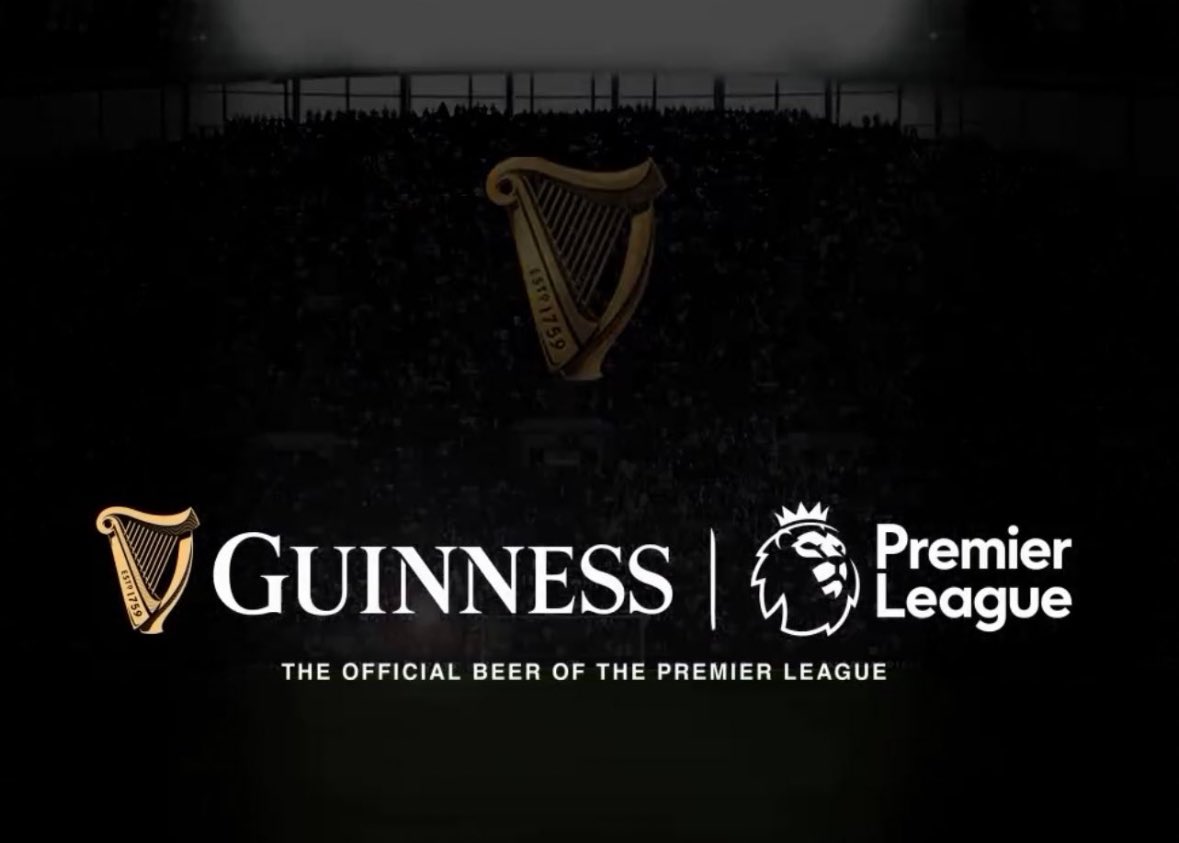 StokeyyG2's tweet photo. Guinness are now the new official Premier League beer sponsor for the upcoming season…

[@PintsO_Guinness] https://t.co/AxDaTZHcXY
