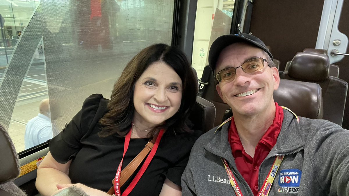 The historic all-female Mid-Michigan Honor  Flight continues in Washington D. C. today. We will be back in Flint tonight. The women and their stories make me feel so thankful for what they have given for our country.