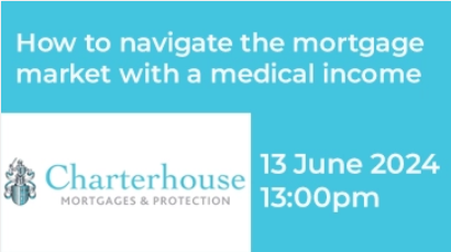 Wondering how to navigate the mortgage market with a medical income? 
Join the webinar tomorrow being run by Charterhouse Mortgages and Protection. 
Learn more: thedoctorsclub.co.uk/events/partner…
<a href="/Charterhouse/">Charterhouse</a> Mortgages &amp; Protection