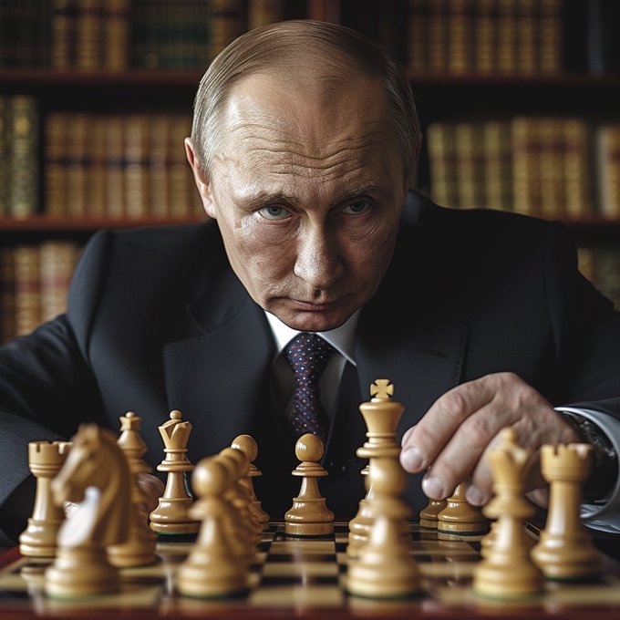 camille_moscow's tweet photo. Le président Poutine met ses pions en place..... il est sur le point de faire ECHEC ET MAT ... nous arrivons à la fin de la partie....

#Ukraine #BRICS https://t.co/zZ74kRQ5px