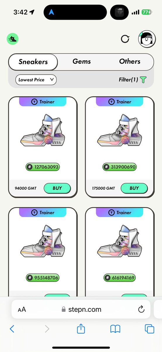 Super_Taxy's tweet photo. 📲 #STEPNActivationCode 42289295
🏃 #StepN 👟 #Raimbow 👀
👀#BsCRealm👇 🤔or..!? #EthRealm👇 https://t.co/UHpTI6W9XI
