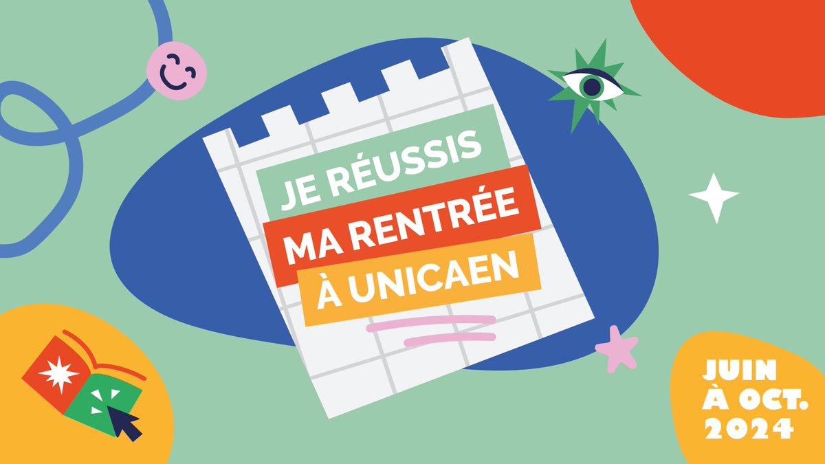 Universite_Caen's tweet photo. "Je Réussis Ma Rentrée", c'est le dispositif conçu par notre université pour aider les futur·es étudiant·es à préparer leur arrivée ! 👋
Site web dédié, live YouTube, visites de campus, événements... Un kit complet pour une rentrée en toute sérénité. 🧘
➡️ https://t.co/pyoyj5EOu0 https://t.co/oFHAgDVB2p