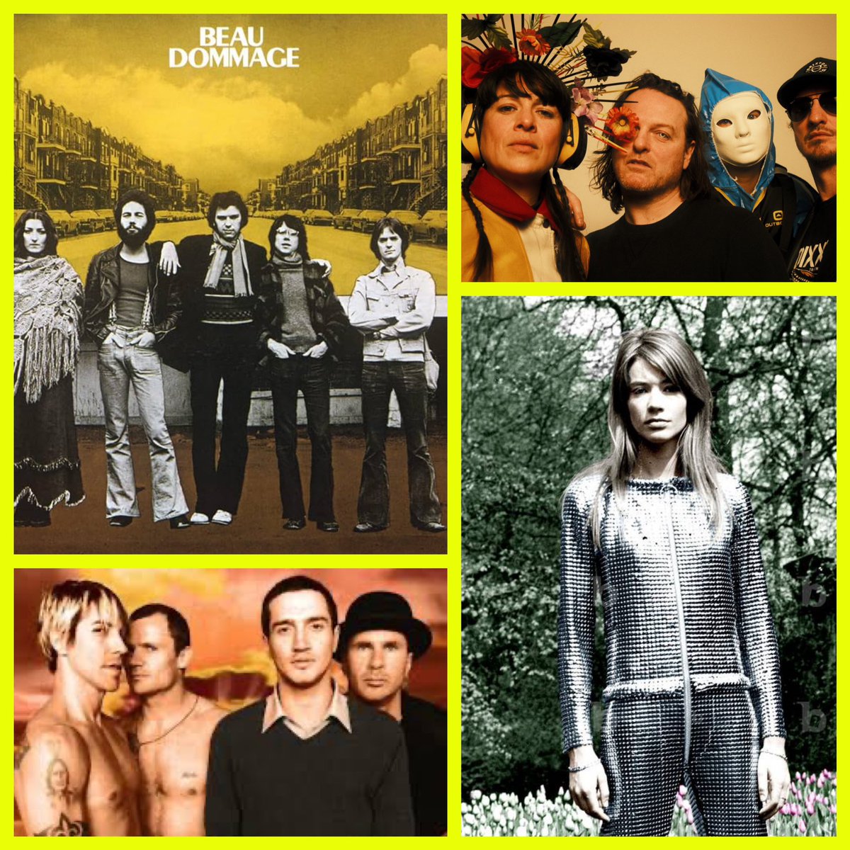 catpogonat's tweet photo. Les textes de Beau Dommage racontés par @danielcreamsoda , on revit mon entrevue de 2018 avec l’éternelle Françoise Hardy, des billets à gagner pour aller voir Galaxie en concert et on fête les Red Hot Chili Peppers. 
L’effet de 9h à midi sur @icimusique ! ♥️ https://t.co/csaauJ8Vek