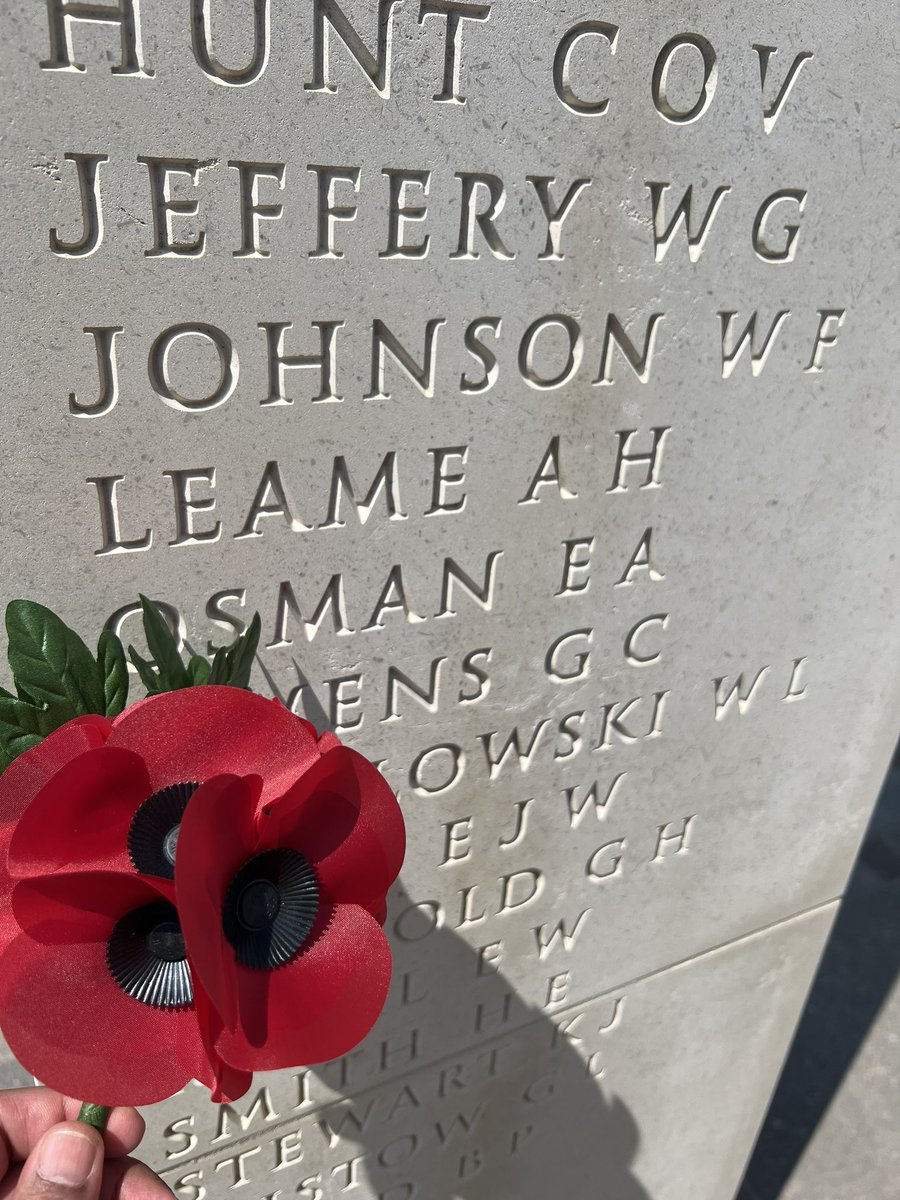 chipkalis's tweet photo. D day 80  commemorating #EricAhmedOsman @PoppyLegion @Britwarmemorial  @RAFMUSEUM https://t.co/zMO1sJ34c1