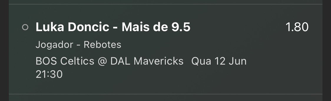 Craquebet's tweet photo. As 3 dicas para jogo 3 de hoje 🔥

• Jayson Tatum - Under 27,5 PTS (1u)
• Jayson Tatum - Over 15.5 RBT + AST (1u)
• Luka Doncic - Over 9.5 RBT (1u) https://t.co/hjlbDVzFQh