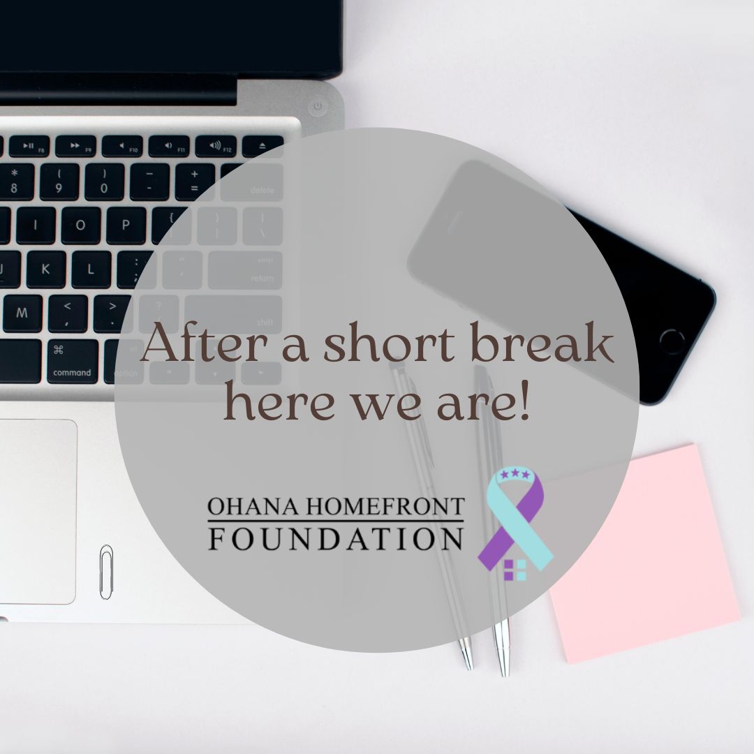 OhanaHomefront's tweet photo. Hey there, friends! 👋 We are back from our mental health sabbatical, feeling refreshed and reconnected! Our goal is to help you, but remember, no one can pour from an empty cup.  🎉 Let's do this! #BackAndBetterThanEver #OHFCares https://t.co/3kKFGqVUnT
