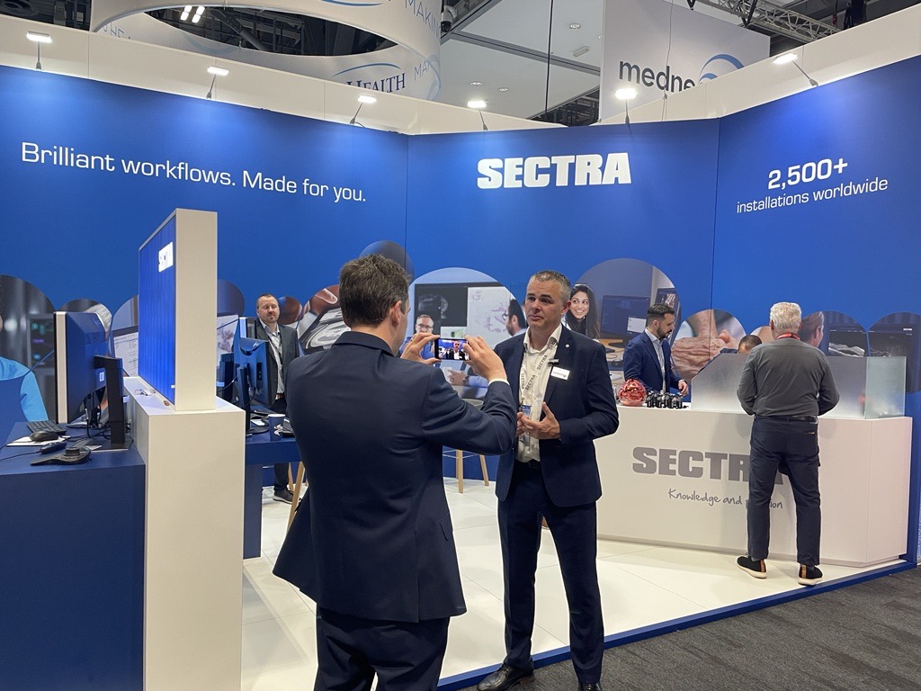 highlandgrowth's tweet photo. Day 3 at #UKIO2024!

@MatthewTDarcy speaks to @Chris_SectraUK, deputy managing director at @SectraNews about the use of #technology and #innovation in #medical #imaging. 

Video interview to follow! 📹  

@MD_Sectra @UKIOCongress @_AXREM @MarkVenables10 @Susan_Venables https://t.co/nAjfOoCQ8B
