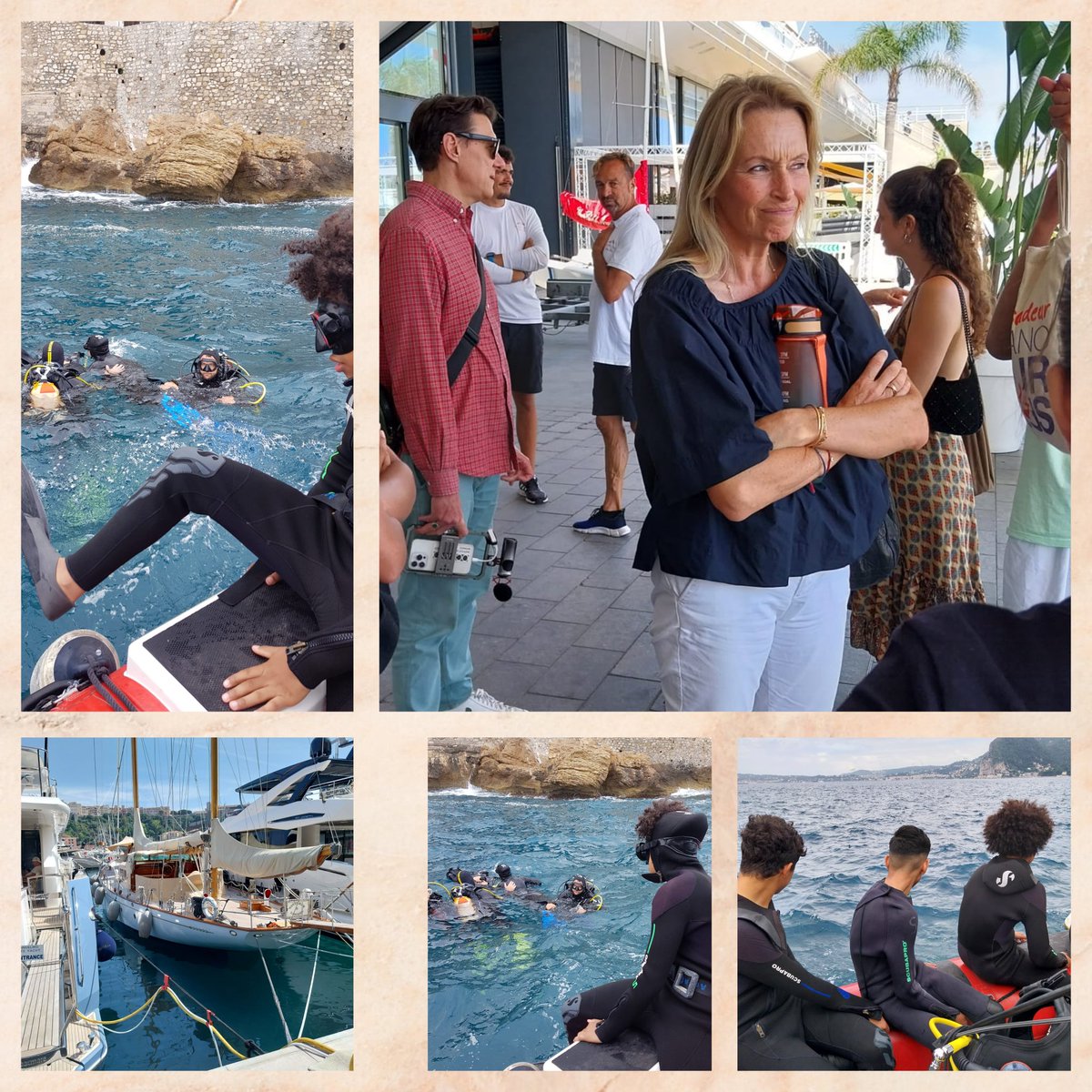 Séjour à Monaco pr nos grds gagnants du concours Oceano ⛵Journée  voilier avec Estelle Lefebure, marraine du concours ⛵ Baptême de plongée ....☀️ <a href="/CelinePlontz_M/">Céline Plontz-Margherita</a> <a href="/dcauretxx/">Cauret</a> <a href="/Dsden57/">DSDEN de la Moselle</a> <a href="/EacSeylat/">Corinne Seylat</a> @GregoryPremon <a href="/nellybodo/">Bodo Nelly</a> <a href="/FredGuyot3007/">Fred Guyot</a> <a href="/RLaganier/">Richard Laganier</a>
