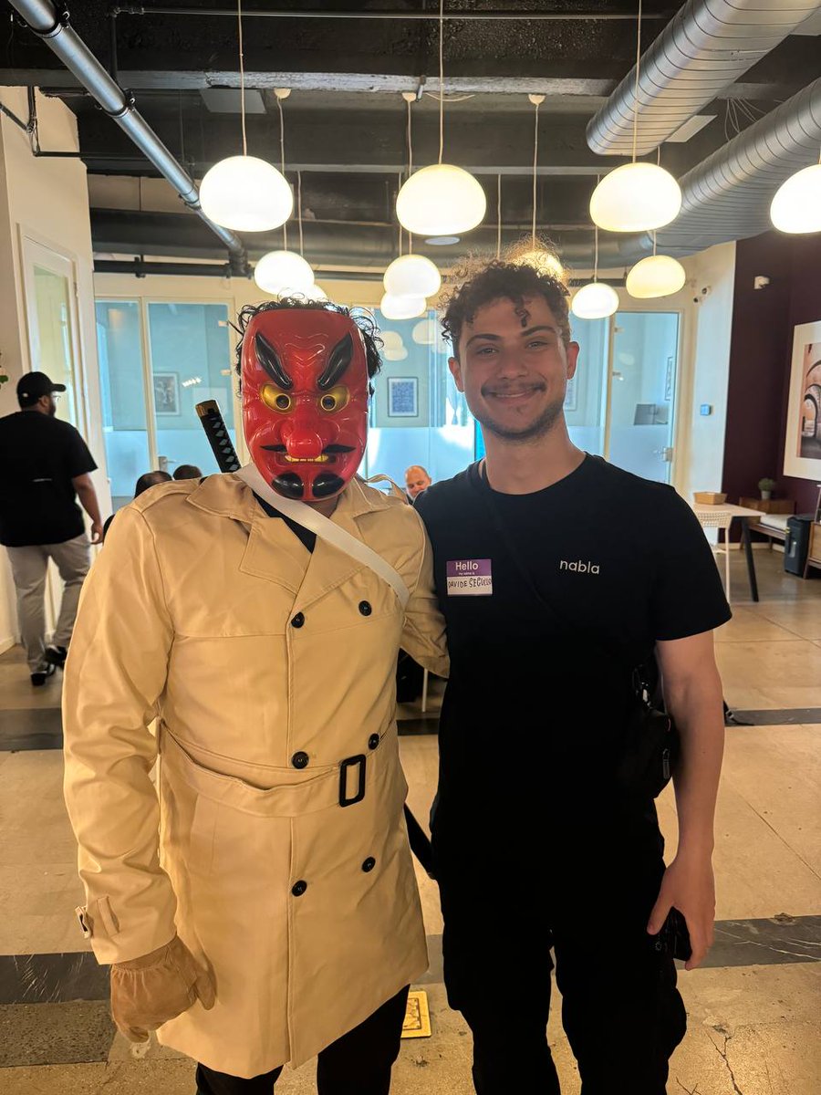 nabla_hq's tweet photo. What a great experience at #Devmos!
We had the opportunity to tell you more about our wallet adapter #quirks, to meet so many innovators and to spend a few lovely days in NYC with the ecosystem community.
Thanks @osmosis team! https://t.co/U6jyo2MjLM