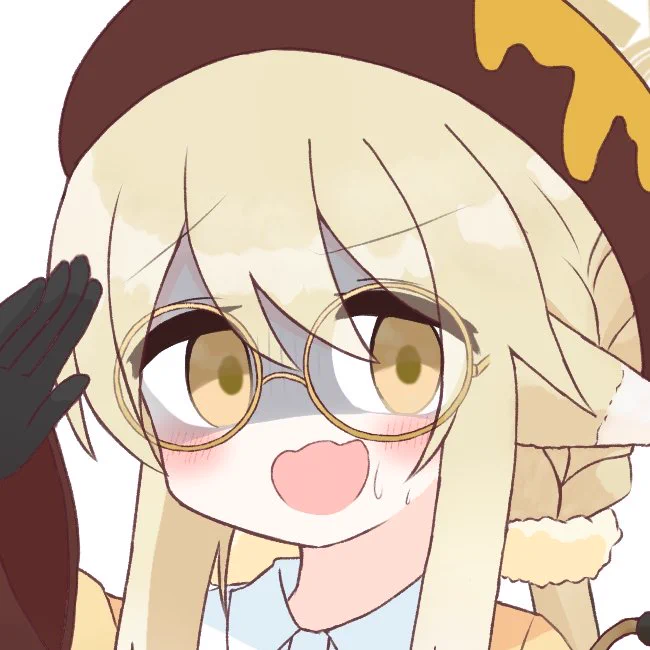 これ系の表情が一番好きなのでまず最初に作りがち 