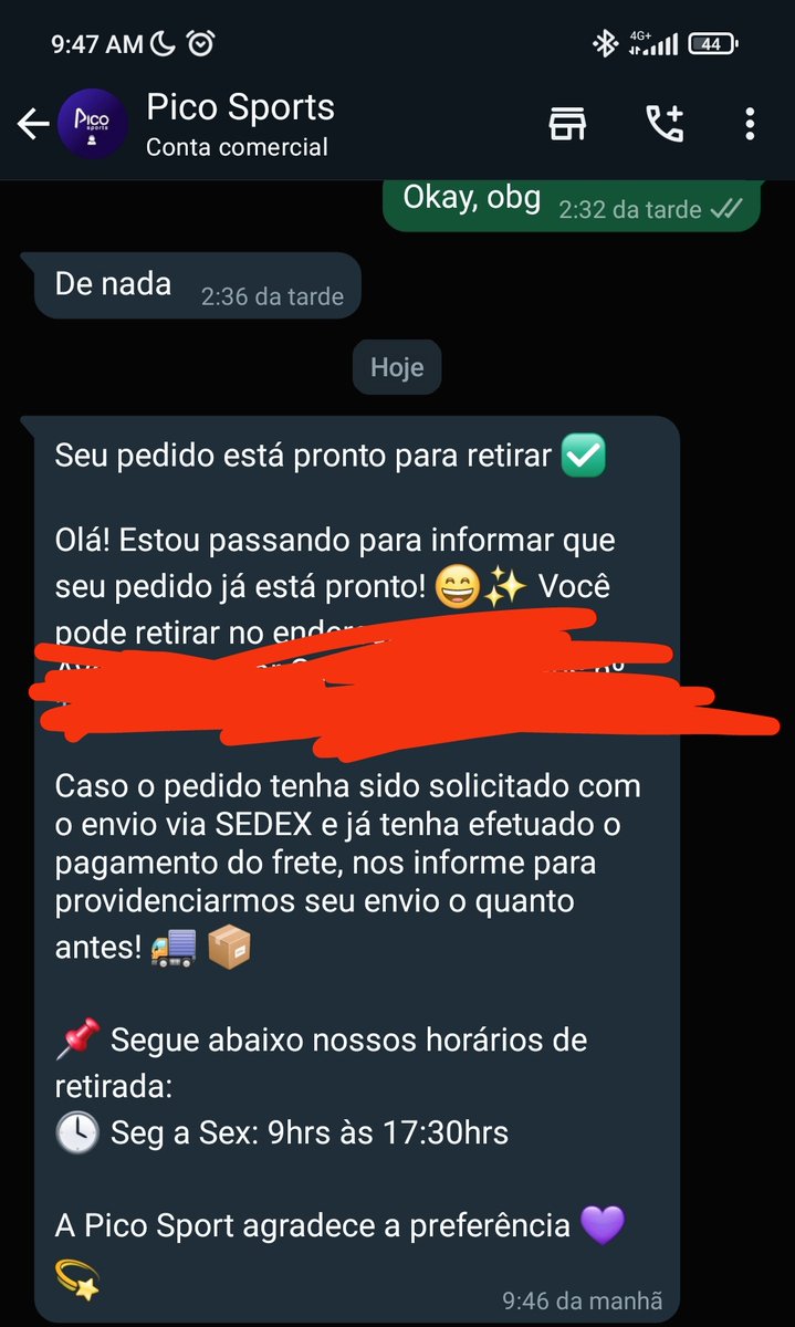 Bom dia bando! 🙏🏻 

Estava triste até que recebi essa notícia, coisa boa chegando 🦌