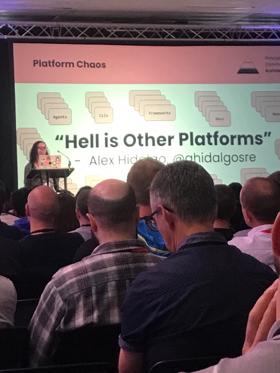 HaloedPayload's tweet image. At #PlatformCon2024 watching a talk by @clesleycode I found myself nodding at this fundamental truth…