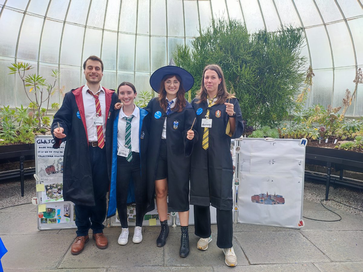 GCUEngagement's tweet image. Another great day at @GlasgowSciFest again today! One activity is focusing on #cocreation for #health & #wellbeing through the lens of #HarryPotter! Pop down to see this & more! @CaledonianNews @GCUReach