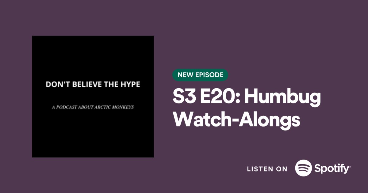 tinyurl.com/29z7wbrf

It’s over… see you for suck it and see! 

Unless you’re a subscriber who can expect 

Submarine album coverage
TLSP coverage 
SIAS watchalongs and more!

#arcticmonkeys #humbug #joshhomme #alexturner #matthelders