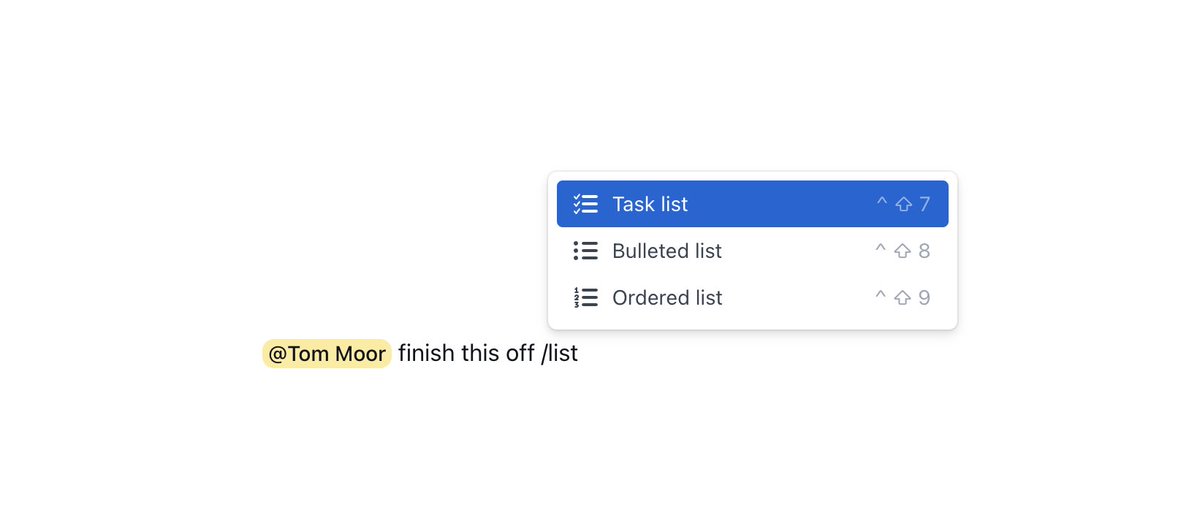 Outline (@getoutline) on Twitter photo A long time coming, but /slash commands can now be used anywhere on a line, and even in table cells. A long time coming, but /slash commands can now be used anywhere on a line, and even in table cells.