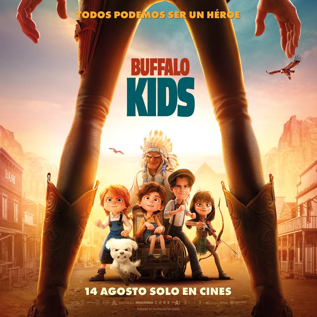 Aquí el teaser poster de #BuffaloKids, una historia de héroes y valientes que llegará a los cines el 14 de agosto <a href="/4CatsPictures/">4 Cats Pictures</a> <a href="/atresmediacine/">Atresmedia Cine</a>  #promoción #Prismaideas #animación