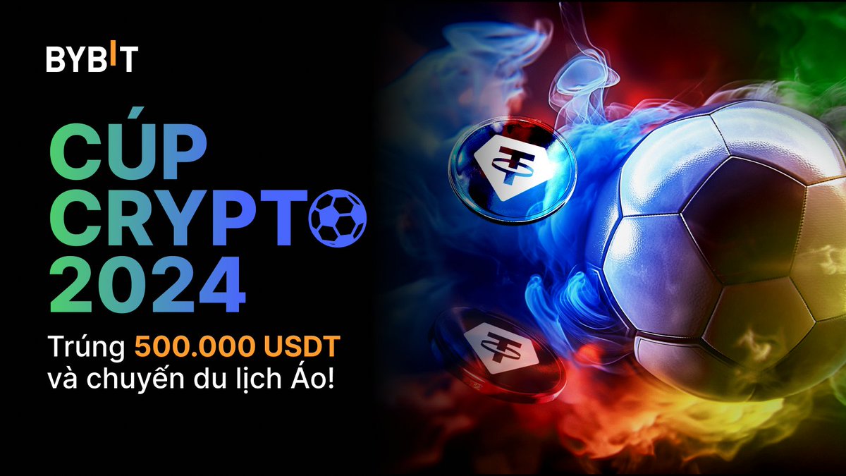 BybitVNOfficial's tweet image. ⚽️ Giao dịch, Bình chọn và Giành chiến thắng từ quỹ giải thưởng 500,000 USDT!

📆17:00 ngày 12/6/2024 - 2:00 ngày 15/7/2024

Kiếm Vé Cúp Crypto để bình chọn đội nào sẽ chiến thắng!

🔥Tham gia #CryptoCup2024 ngay hôm nay: i.bybit.com/WcabHmZ