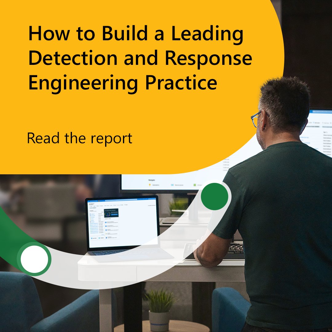 Forrester data shows that ever-changing and evolving IT threats are the biggest security problem facing businesses today. Find out how combining agile values with your security operations enhances detection engineering:  msft.it/6012YQYIY