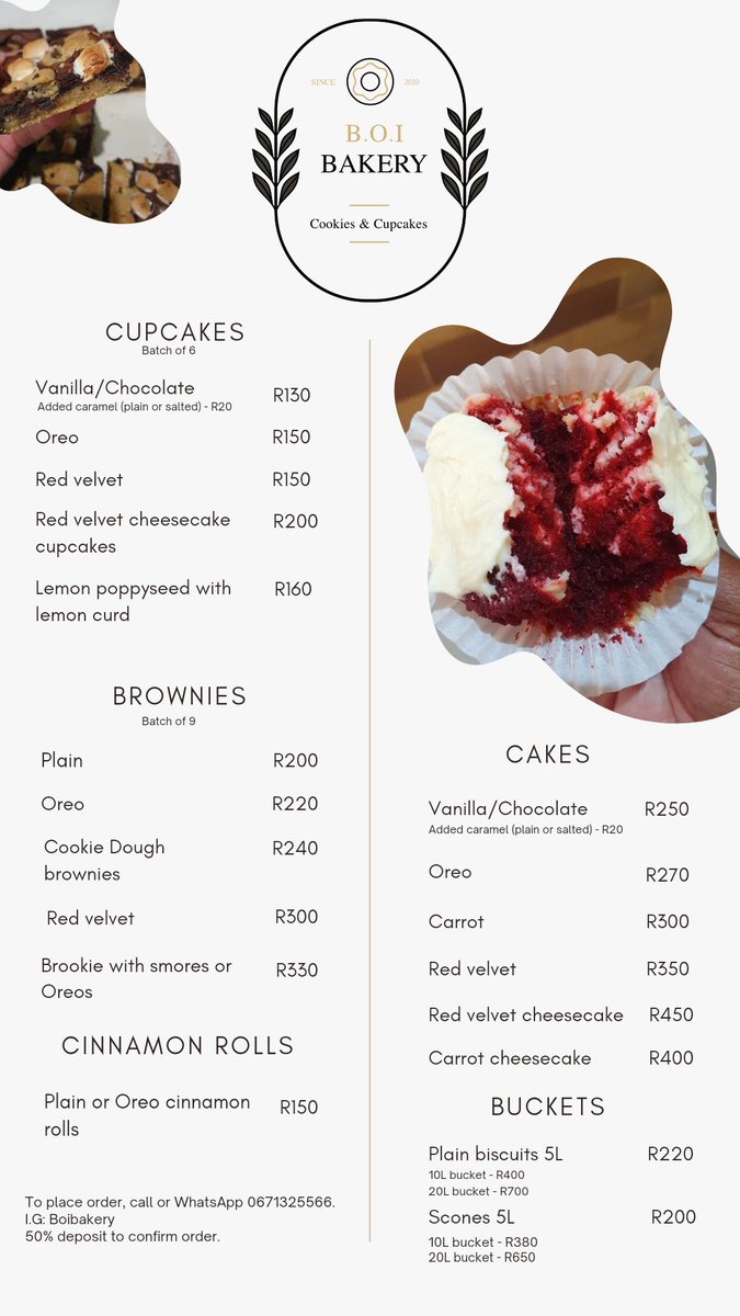 BantuMthabela_'s tweet photo. Good day everyone,

It's that time again.. Here's the new pricelist and thank you for your continued support over the last 4 years 🙏🏽

Kindly RT for awareness 🙂 https://t.co/xCQDp4Bi64