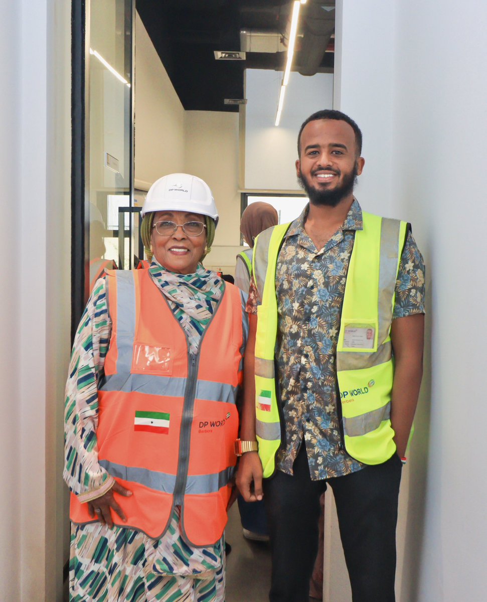 Look who visit us,

-The Iron lady and Mother Republic of Somaliland. 
-Winner of Templeton prize 2023
-First Female Somaliland Foreign minister
-The cast movie : Through the fire
-Books: Women first &amp; midwife who built hospital and changed the world

Dr Edna Adam Ismail