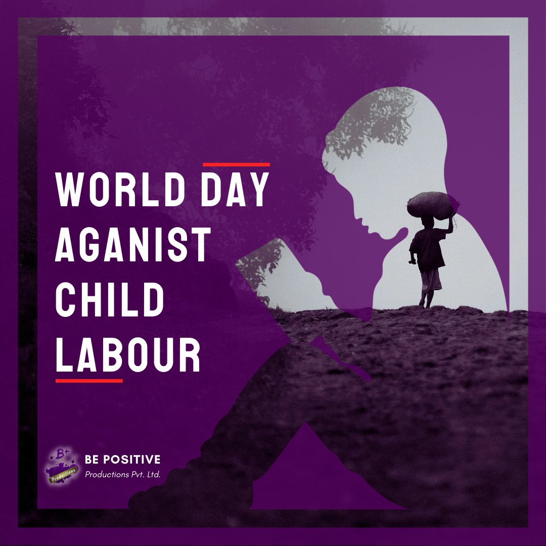 BePositiveProds's tweet photo. Every child deserves hope, education, and opportunities. Be Positive Productions Pvt. Ltd. is dedicated to ending child labor and promoting education through projects like #EducationForEveryChild and REP’18 (Rural Empowerment Program).
 #WorldChildLaborDay  #BePositiveProductions https://t.co/BZ6L5Ni3P1