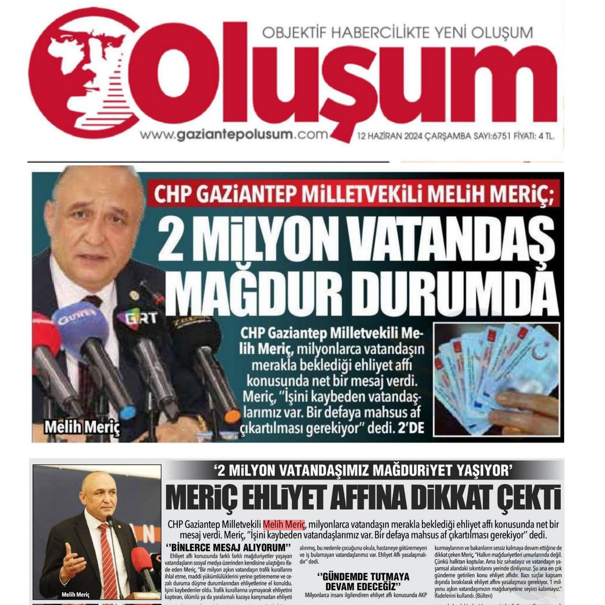 Milyonlarca insanı ilgilendiren ehliyet affı konusunda AKP kurmayları ve bakanların sessiz kalmaya devam ediyor. Halkın mağduriyetleri umurlarında değil. Çünkü halktan koptular. Ama biz sahadayız ve vatandaşın yaşamsal alandaki sıkıntılarını yerinde dinliyoruz. Şu ana en çok