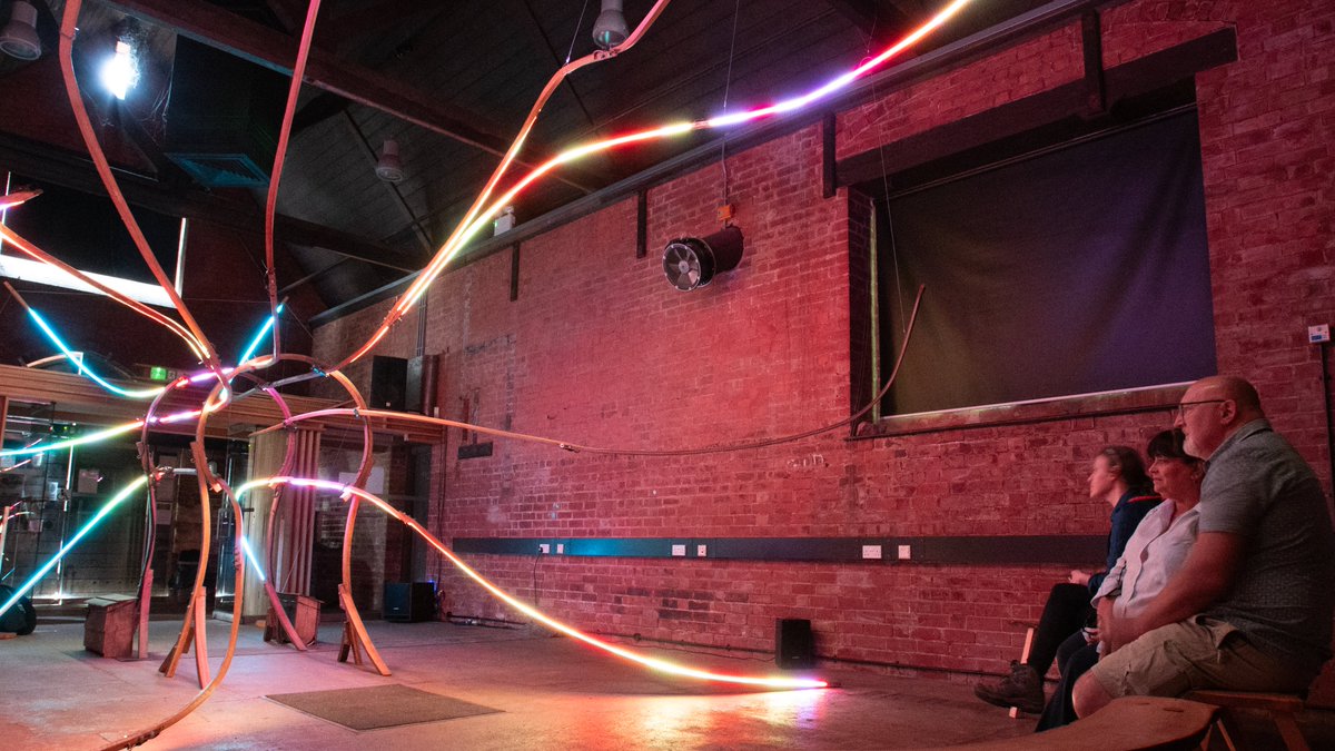 Visit #Tyntesfield during June to experience 'Sunshine on a Fallen Tree' which tells the story of #AshDieback disease. It's a 12-minute immersive light and sound sculpture, made from ash trees felled due to Ash Dieback.

Open daily until 1 July, see website for more info.