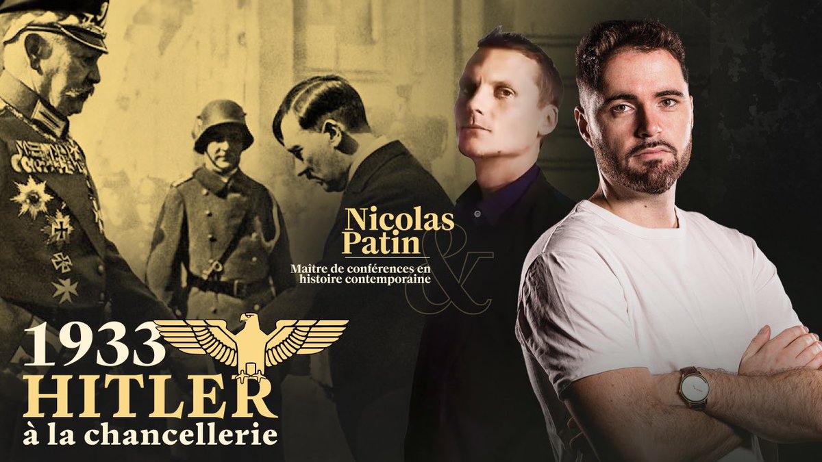« Hitler à la chancellerie »
Le live d’hier avec Nicolas Patin est disponible sur la chaîne replay. 

youtu.be/JtXm_i2TU3g?si…