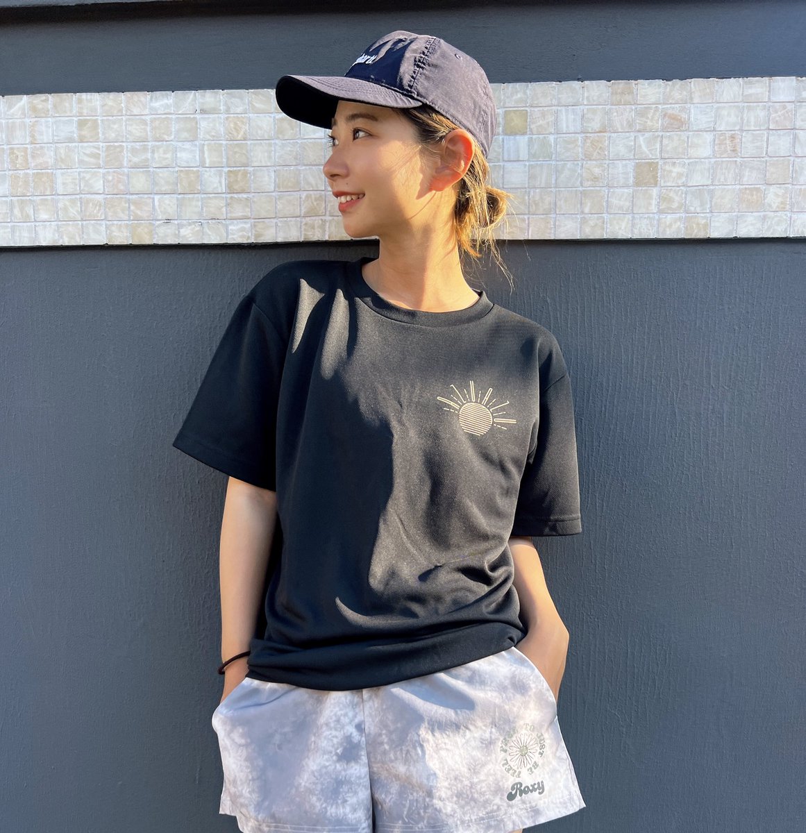 釣りフェス　神野梓　デザイン　アズダクジTシャツ　Lサイズ あずあずグッズ！！！！ 今年はドライTシャツ🩵🩵🩵 今回からキッズ