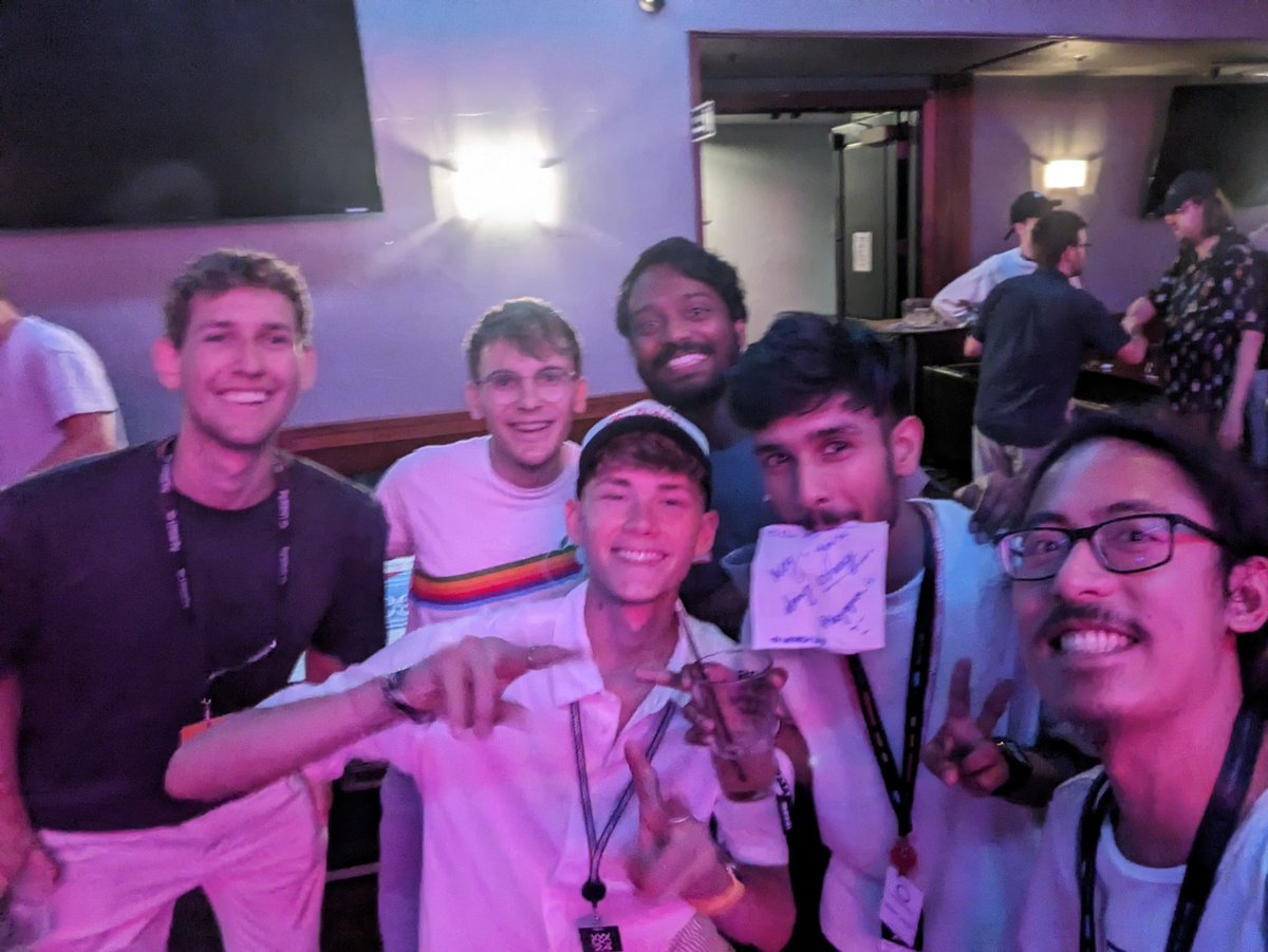drgntrn's tweet photo. Had an amazing time at the iOS Dev Happy Hour! Huge thanks to @iosdevhappyhour and @RevenueCat! It was so awesome reconnecting with old friends and meeting everyone! 🫶 #WWDC24 @mikaela__caron @rudrank @twostraws @digimarktech https://t.co/buz7ORX2tB