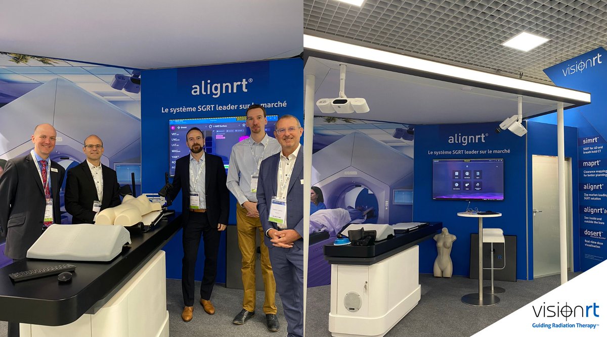 VisionRTLtd's tweet photo. L'équipe Vision RT France est ravie d'être aux JS #SFPM de Dijon!
Ne manquez pas notre symposium industriel AUJOURD'HUI à 12h30 pour découvrir MapRT : la toute première solution #SGRT pour simplifier et sécuriser la planification des traitements non-coplanaires. https://t.co/RwLFhcdAZl
