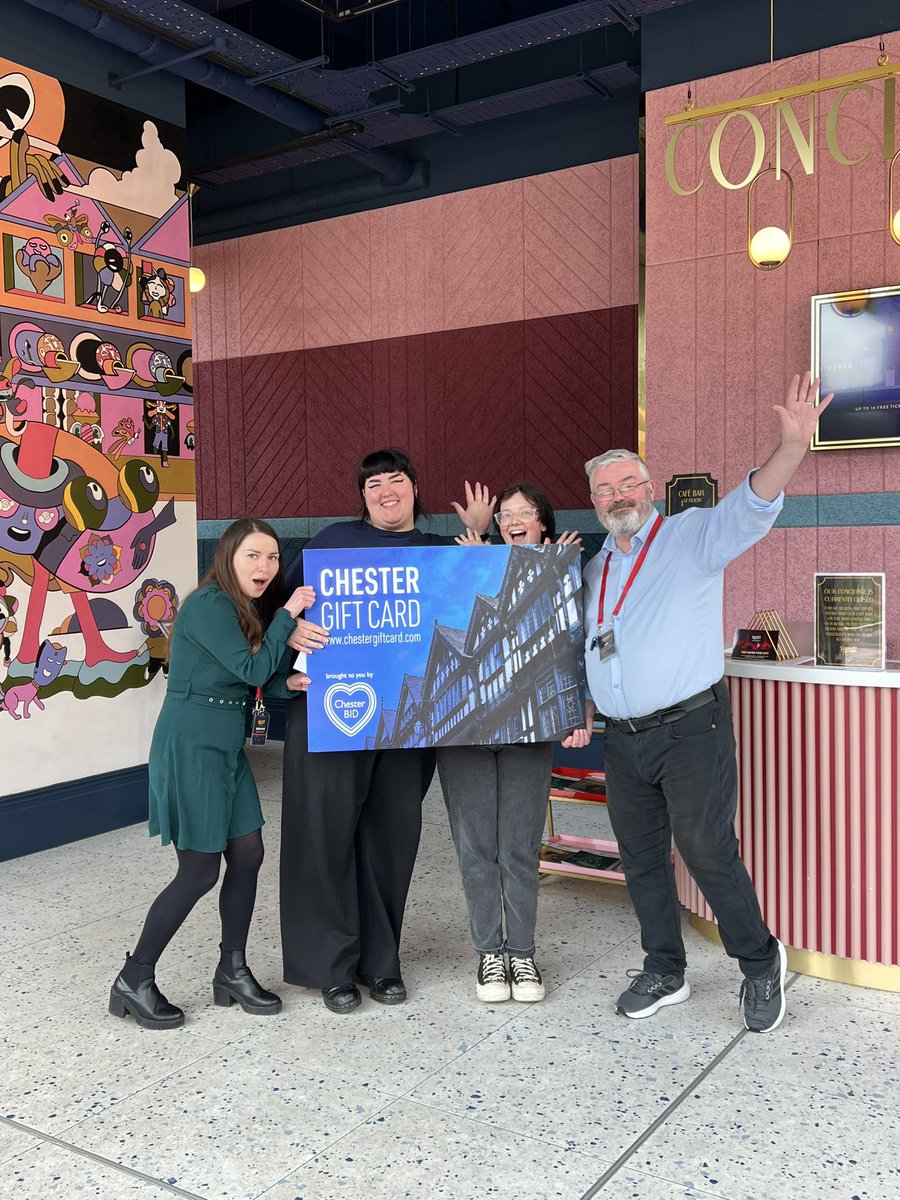 ChesterBID's tweet photo. We are so excited to announce that @Chester_PH now accept the #ChesterGiftCard!
With newbies hitting the big screen soon such as #InsideOut2, #DeadpoolandWolverine and #AQuietPlace: Day One there really is something for everyone
๐ Exchange Square
#chester #cinema #cheshire https://t.co/pWIVJLBAt7
