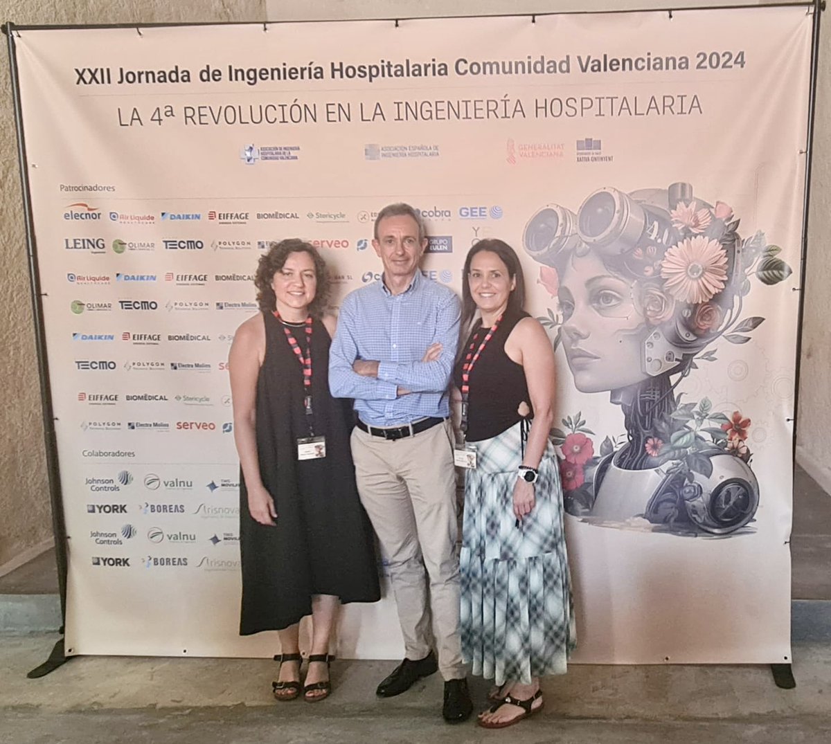 GVAdsarnau's tweet photo. El Hospital Arnau de Vilanova estuvo presente en la XXII Jornada técnica de Ingeniería Hospitalaria de la Comunidad Valenciana que se celebró el pasado 7 de junio en Xàtiva. #Xàtiva #COIICV #IngenieriaHospitalaria https://t.co/ljax4P12om