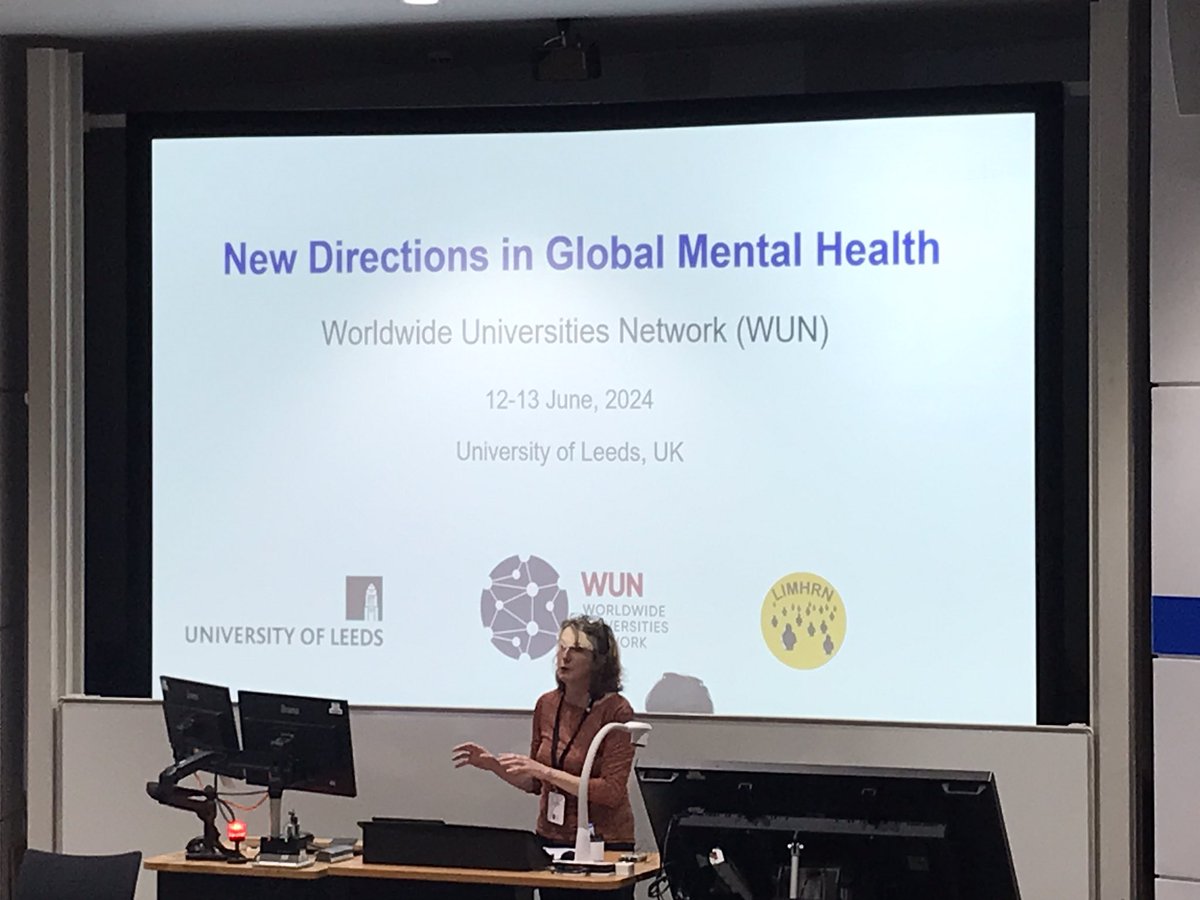 Starting two days of networking/conferencing about global mental health via the WUN networks #GlobalMHWUN