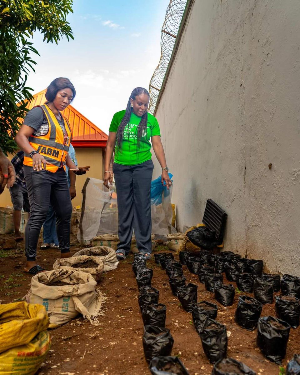 🌱🍅🍉 Anambra Governor's Wife, Nonye Soludo, is leading the charge in promoting healthy living through her innovative gardening initiative! 💪🌿 👩‍🌾 

The Healthy Living Exhibition Garden aims to educate and empower the local community about the benefits of growing and consuming