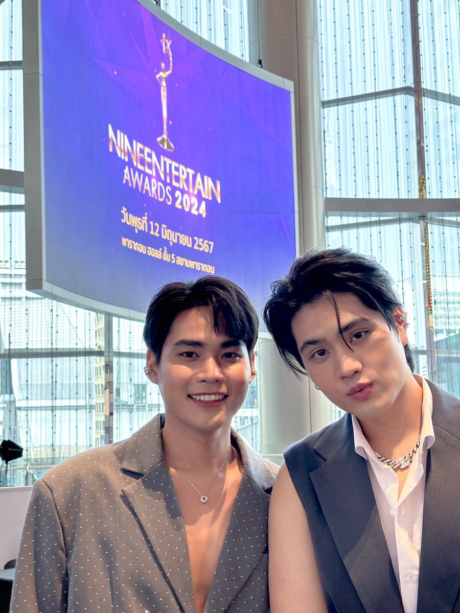 StudioSayYes's tweet photo. พวกเรามาละคร้าบบบ😍
#ทรงจำในอักษร #nineentertainaward2024 https://t.co/it37mR8lOO