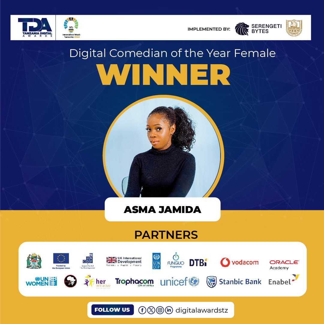Tanzania Digital Awards tweet media